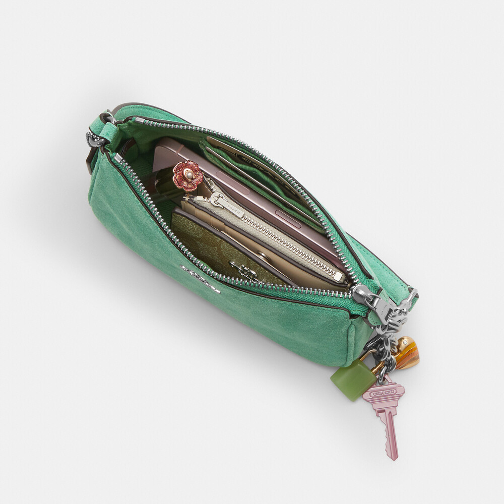 Coach Nolita 19 Green Suede - Picture 2 of 3